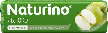 Изображение товара Натурино пастилки витаминов Яблоко 36,4 г 8 шт натуральный комплекс витаминов для детей и взрослых
