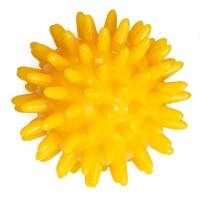 Мяч массаж. 8см желтый (ежик) L0108 купить в Москве по цене от 214 рублей