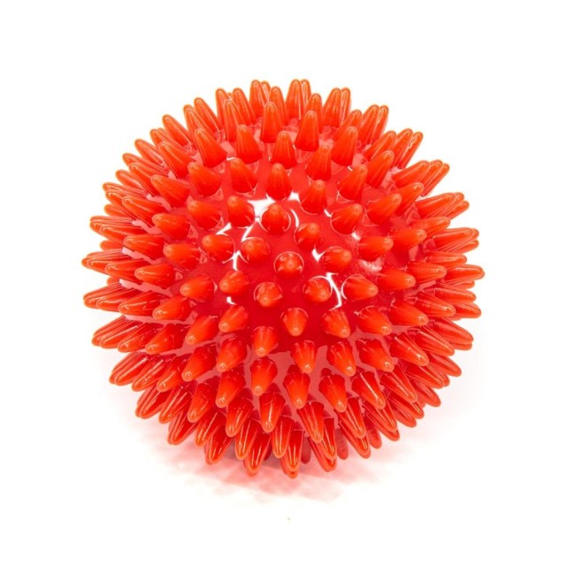 Изображение товара Мяч массаж. 9см красный (ежик) L0109