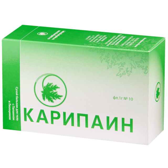 Изображение товара Карипаин бальзам для тела сухой №10