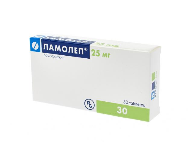 Ламолеп таблетки 25 мг №30  в Волхове по цене от 511 рублей