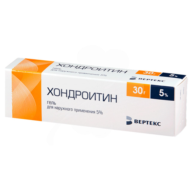 Хондроитин гель 5% 30г купить в Москве по цене от 186 рублей