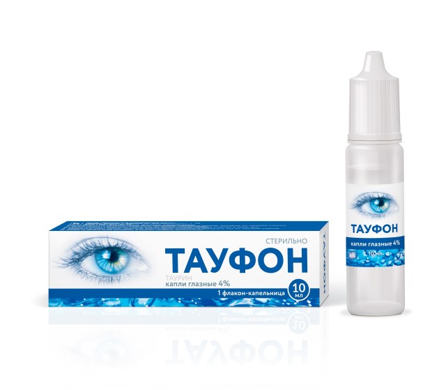 Изображение товара Тауфон ФСТ капли глазные 4% 10мл для лечения глазных заболеваний
