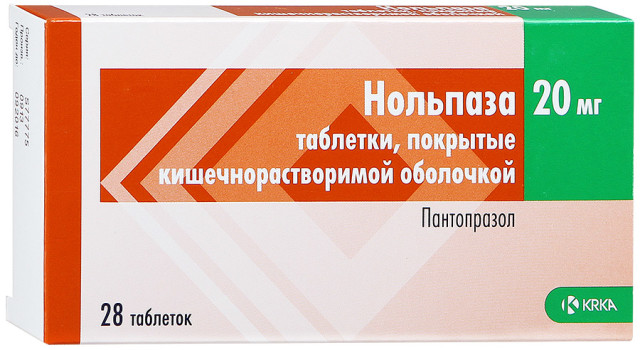 Изображение товара Нольпаза таблетки 20мг №28