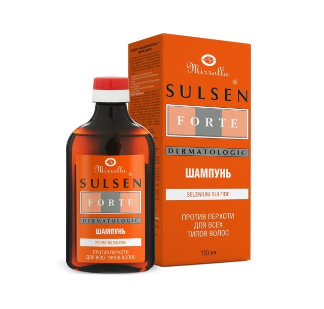 Изображение товара Мирролла Сульсен Форте шампунь п/перх. 2% 150мл