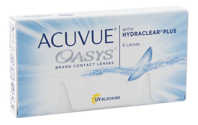 Изображение товара Контактные линзы Acuvue Oasys -5,75 Двухнедельные