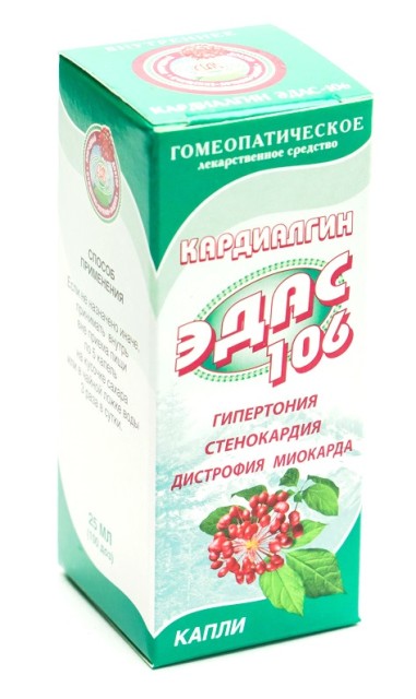Изображение товара Эдас-106 Кардиалгин (серд.-сосуд. сист.) капли 25мл