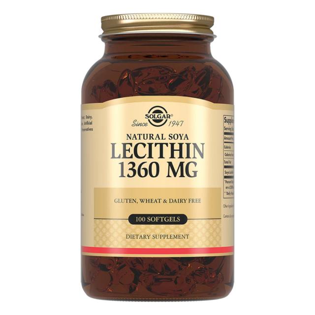 Изображение товара Солгар Натуральный соевый лецитин капсулы №100