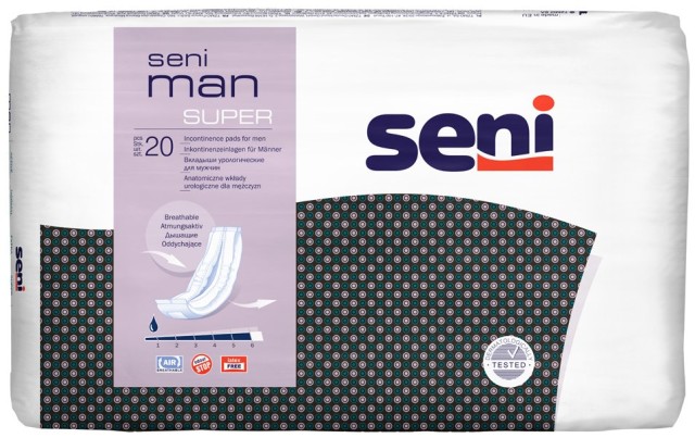 Изображение товара Урологические вкладыши для мужчин Seni Man №20 комфорт и надежность