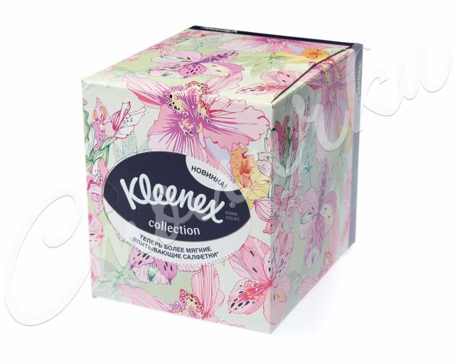 Изображение товара Клинекс салфетки бумажные Коллекшн №100