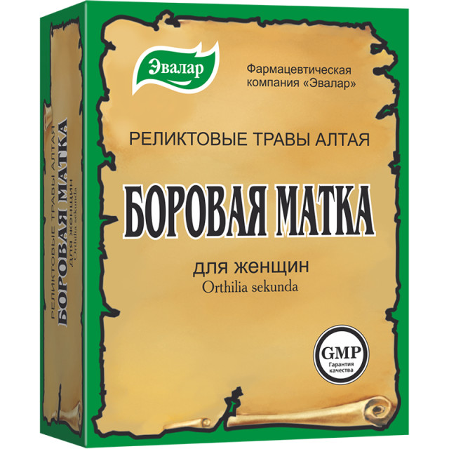 Боровая матка трава Эвалар 30г купить в Москве по цене от 246 рублей