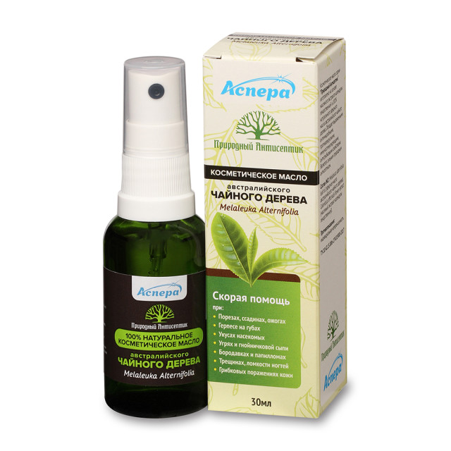 Изображение товара Аспера природный антисептик масло чайное дерево 30мл натуральное средство