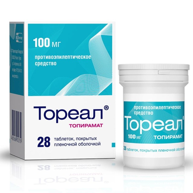 Изображение товара Тореал таблетки 100мг №28