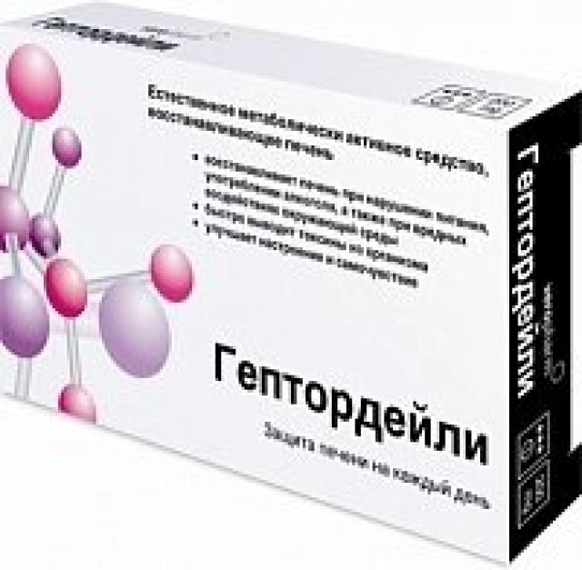 ГепторДейли таблетки 200мг №30 купить в Москве по цене от 0 рублей