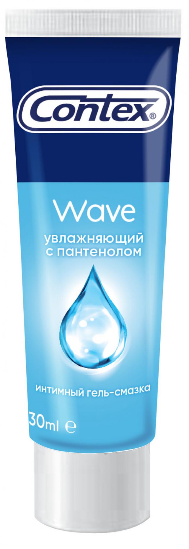 Изображение товара Контекс гель-смазка Wave увлажняющая 30мл для комфорта и защиты