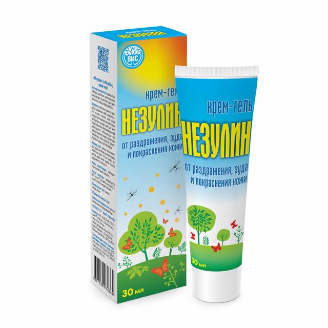 Изображение товара Незулин крем-гель 30мл для снятия раздражения зуда и покраснения кожи