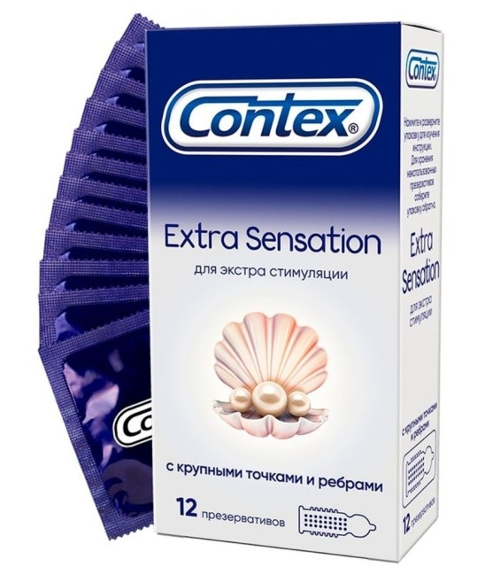 Контекс презервативы Extra Sensation №12 купить в Москве по цене от 674 рублей