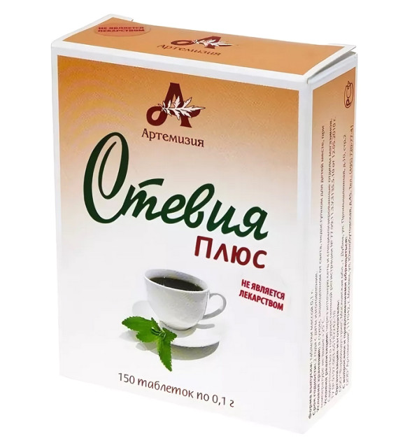 Изображение товара Стевия плюс заменитель сахара таблетки №150