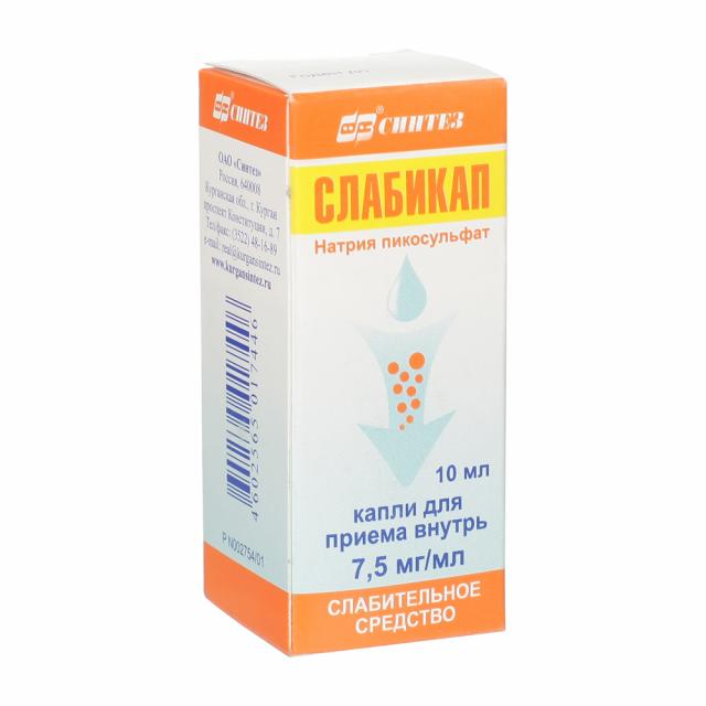 Изображение товара Слабикап капли 7,5мг/мл фл 10мл