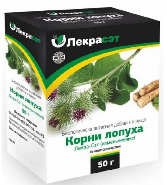 Изображение товара Лопух корни 50г
