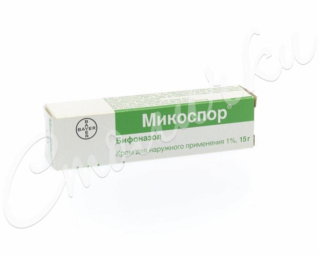 Микоспор крем 1% 15г купить в Москве по цене от 0 рублей