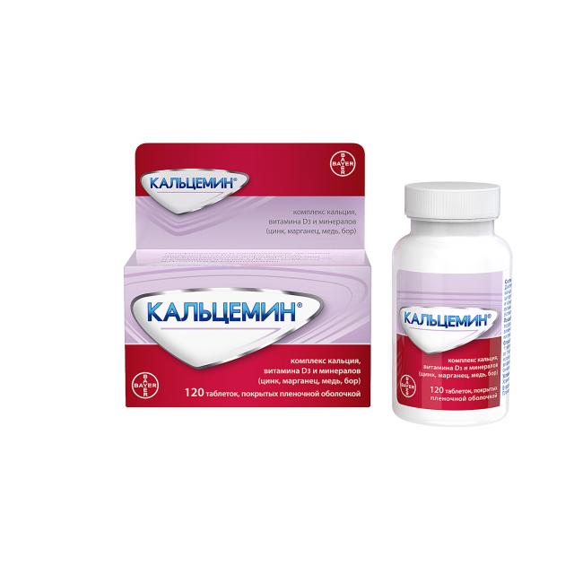 Изображение товара Кальцемин таблетки покрытые оболочкой для укрепления костей и суставов