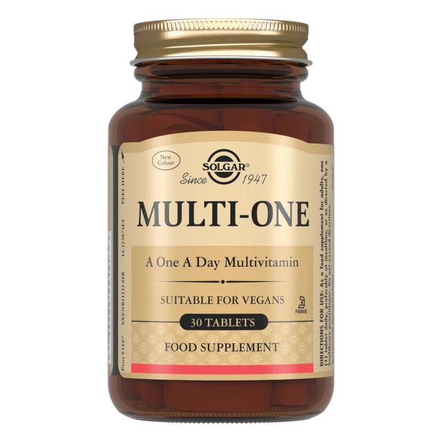 Изображение товара Солгар Мульти-1 комплекс витаминов и минералов для активных взрослых 30 таблеток