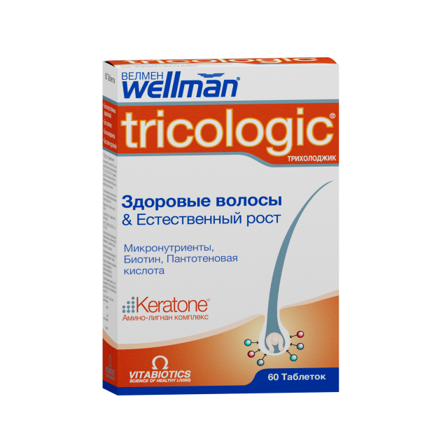 Изображение товара Велмен Трихолоджик таблетки №60