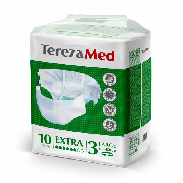Изображение товара ТерезаМед подгузники Нормал/Экстра L №10