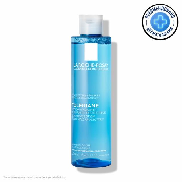 Изображение товара Ля рош позе Толеран тоник успокаивающий для чувствительной кожи лица и глаз 200мл
