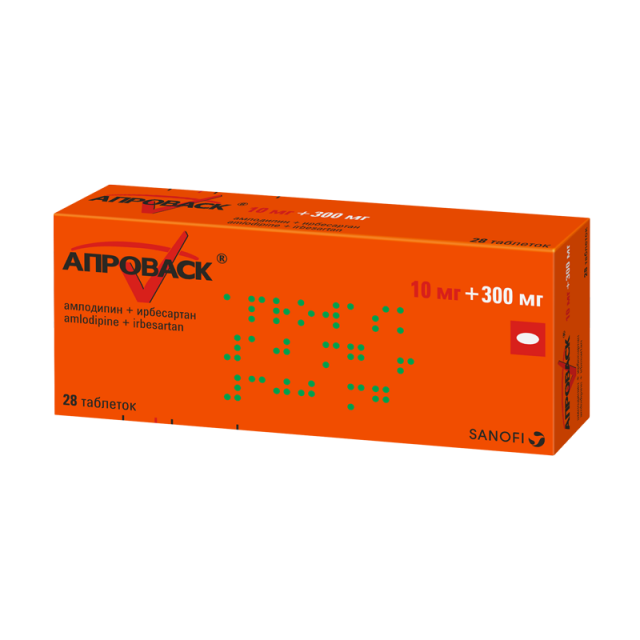 Изображение товара Апроваск таблетки покрытые оболочкой 10мг+300мг №28