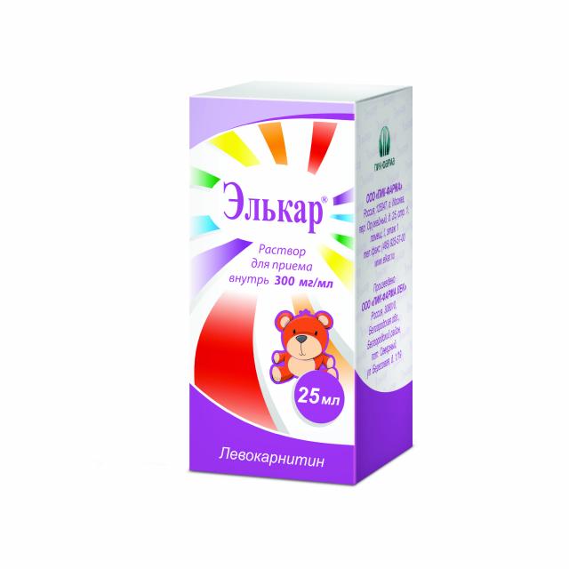 Изображение товара Элькар раствор для внутреннего применения 300 мг/мл 25 мл - фитотерапевтическое средство для повыше