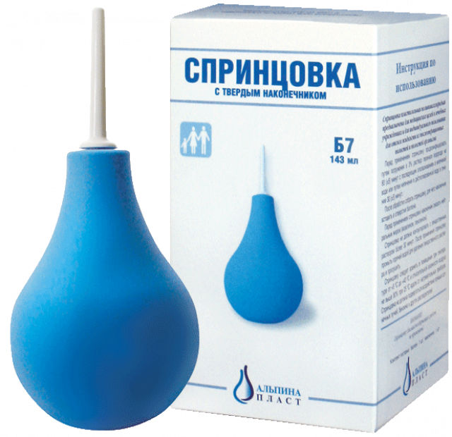Изображение товара Спринцовка №7 (тверд. након.) 150мл Изображение товара Спринцовка №7 (тверд. након.) 150мл