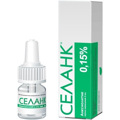 Изображение товара Селанк капли назальные 0,15% 3мл