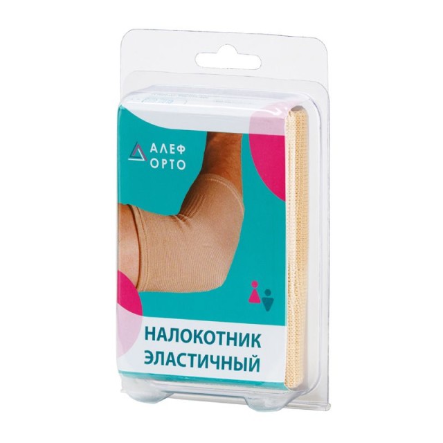 Изображение товара Эластичный налокотник Алеф ЛОК 23-26см поддержка суставов для спорта и профилактики