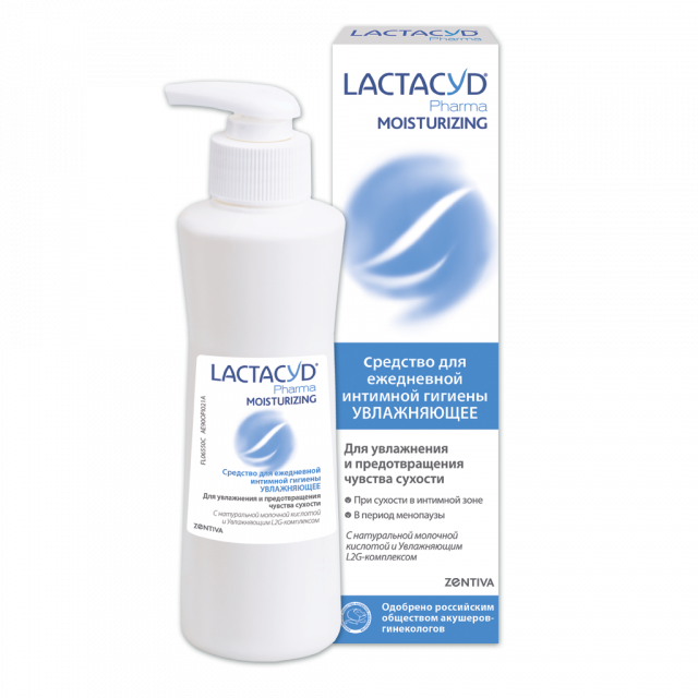 Изображение товара Лактацид Фарма средство для интимной гигиены увлажняющий 250мл
