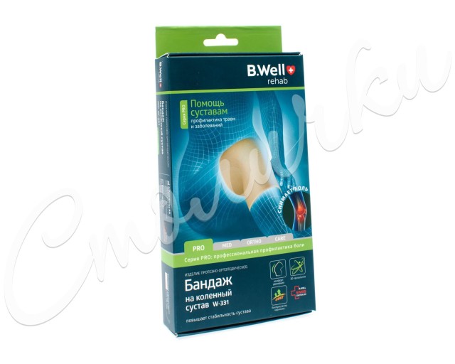 Изображение товара Би Велл Рехаб Бандаж на колен. сустав р.XXL беж. W-331