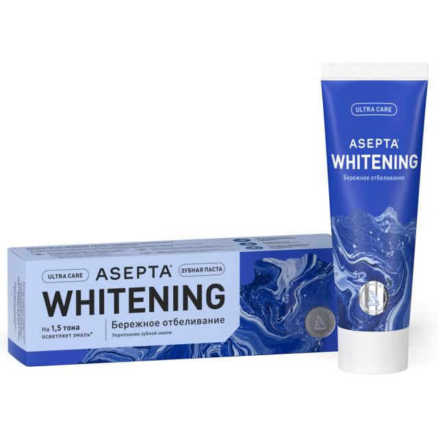 Изображение товара Асепта зубная паста Бережное отбеливание 75мл
