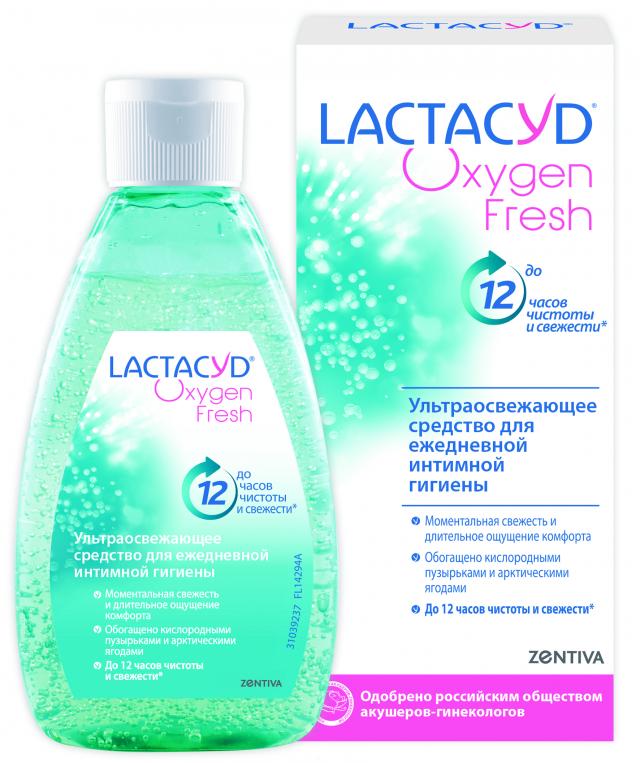 Изображение товара Лактацид средство для интимной гигиены Кислородная Свежесть 200мл