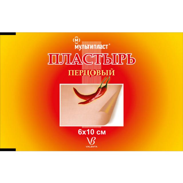 Изображение товара Перцовый пластырь б/перф. 6смх10см