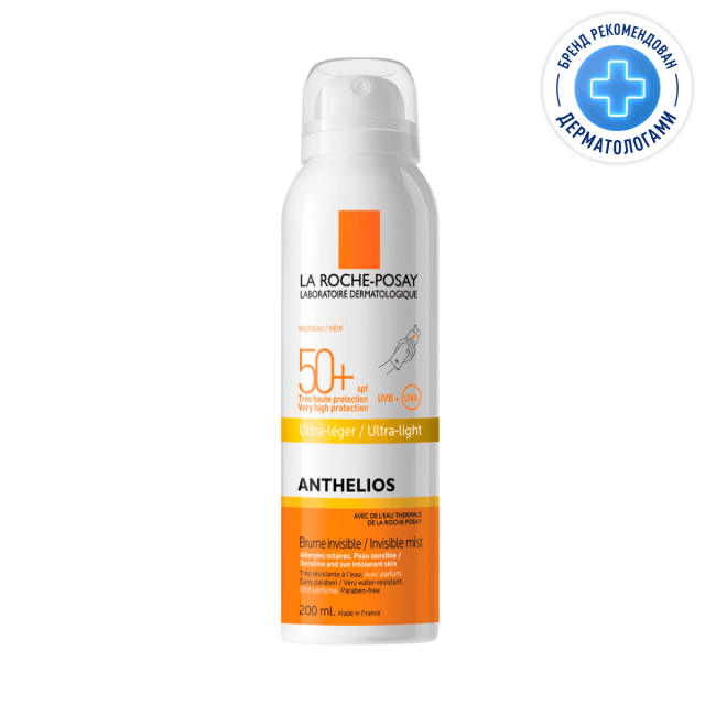 Изображение товара Ля рош позе Антгелиос спрей-вуаль для лица и тела SPF 50+ 200мл