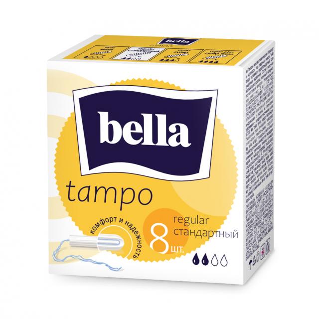 Изображение товара Белла тампоны регуляр №8 гигиенические для умеренных выделений
