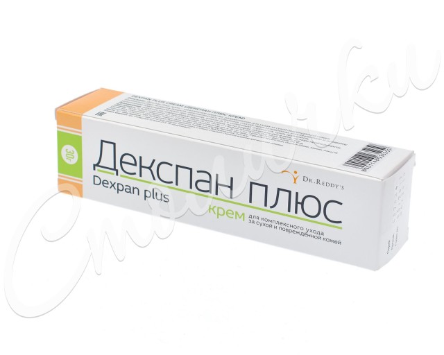 Изображение товара Декспан Плюс Крем 30г для сухой и раздраженной кожи детей и взрослых