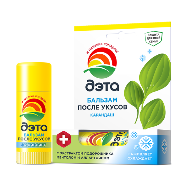Изображение товара Дэта бальзам-карандаш для снятия зуда после укусов 10мл