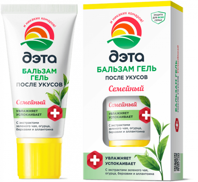 Изображение товара Бальзам-гель после укусов Дэта семейный 20мл
