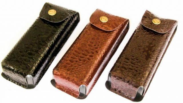 Изображение товара Футляр для очков Vizzini кожезаменитель защитный стильный компактный