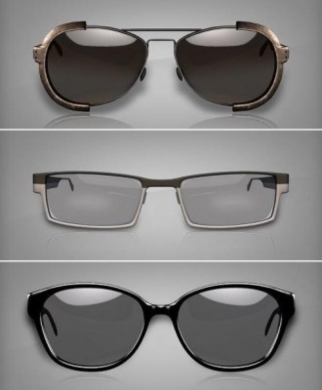 Изображение товара Очки корригирующие пл. оправа, линзы (унисекс) +2,5