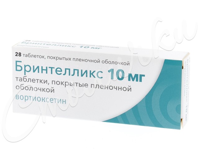 Бринтелликс таблетки покрытые оболочкой 10мг №28 купить в Москве по цене от 2335 рублей