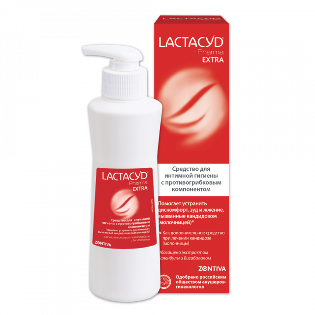 Изображение товара Лактацид Фарма средство для интимной гигиены Экстра 250мл
