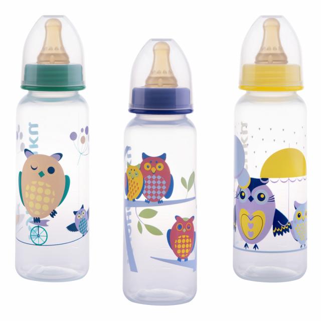 Изображение товара Курносики бутылочка 250мл+соска латекс 11006